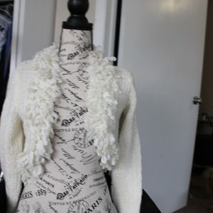 Winter White Bolero Jacket
